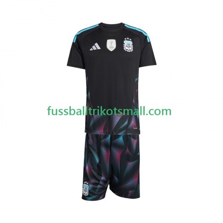 Fußballtrikots Argentinien World Cup Torwart Kinder 2026 Kurzarm Heimtrikotsatz kaufen